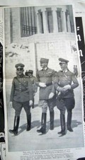 Zeitungsbericht - Offiziersreitmeisterschaft - Franz&ouml;sischer General Blanchard