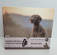 GPS Wireless Fence System Medium Large Dog Containment Waterproof Rechargeable