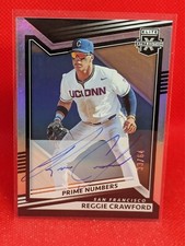 2022 Elite Extra Edition Prime Numbers B Signatures /64 Reggie Crawford #30 Auto