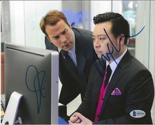 Jeremy Piven & Rex Lee Signed Entourage 8x10 Photo Beckett COA