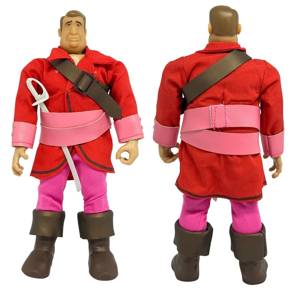 Serie de figuras de acción retro Scooby Doo de 8 pulgadas: barba roja Foto 3 de 3