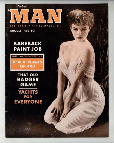 Modern Man 1953 Barry Kramer, Leo Fuchs 52pgs Glamour Pinup Magazine M35459 - 第 1/2 張圖片