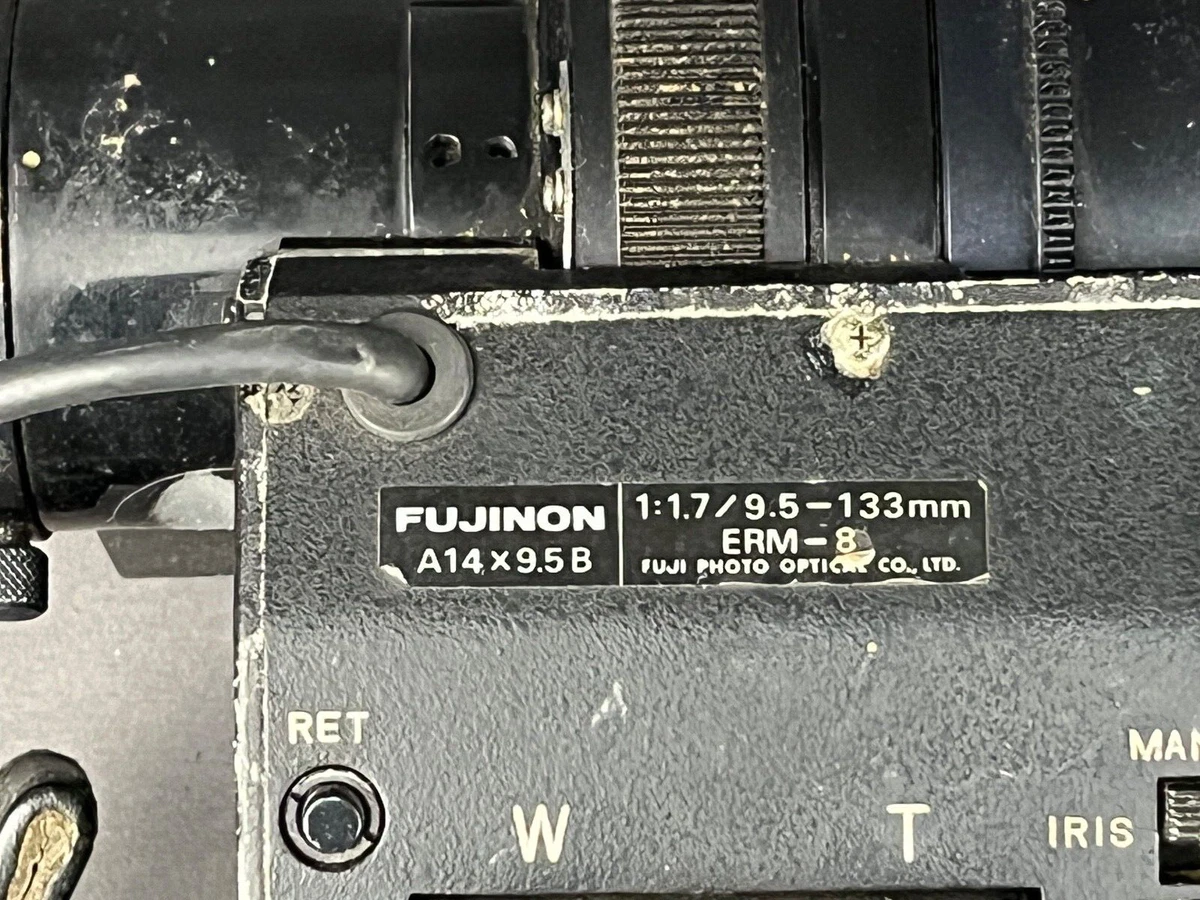 Fujinon A14x9.5B FUJI Optical 1:1.7/9.5-133mm ERM-8 BROADCAST Lens (B) (3)