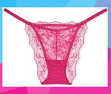 🎀New w/tag💖Victoria's Secret💲Discounts on 2+💲🖤String Panty💖Sz XS,S,M,L,XL