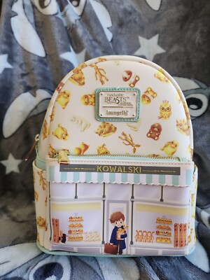 Loungefly Kowalski s Bakery Mini Backpack Fantastic Beasts Harry Potter