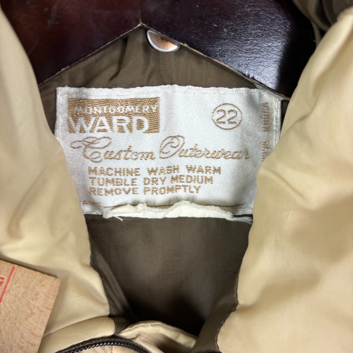 Vintage 70s 80s Montgomery Ward Puffer Jacket Mens Large Vintage 70s 80s Montgomery Ward Puffer Jacket Mens Large