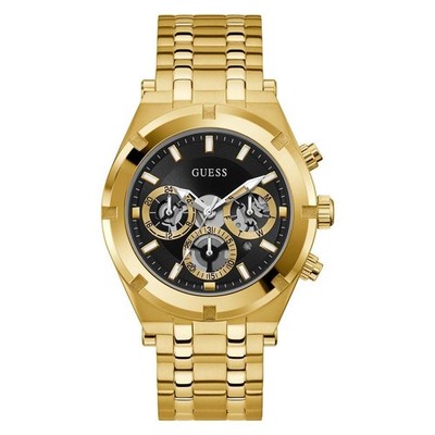 Guess Men's Continental Multi-Function 44 mm. Quartz Watch - GW0260G2 NEW