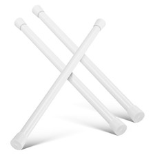 3 Pcs Small Tension Rod Adjustable Curtain Retractable for Doorway