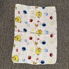Vintage Sesame Street Reusable Diaper 16  x12  Used