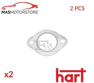 AUSPUFFROHRDICHTUNG AUSPUFF DICHTUNG CENTRE VORNE HINTEN HART 708 072 2PCS H NEU