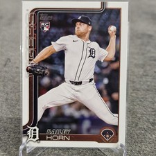 2025 Topps Update Series - Bailey Horn #US162 (RC) Detroit Tigers 
