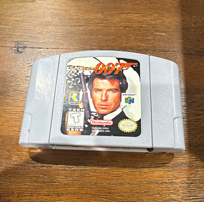 Nintendo GoldenEye 007 (Nintendo 64, 1997) Cartridge NTSC-U/C Multiplayer FPS