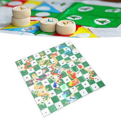 Snake Flying Chess Game 3 In 1 Interactive Portable Family Dice Game Set (D DO