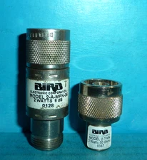 Bird Electronic 2-A-MFN-06 & 2-T-MN Attenuator Termination
