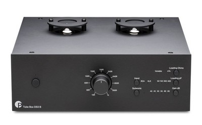 Pro-Ject Tube Box DS3 B Röhren Phono-Vorverstärker schwarz (UVP: 899,-  )
