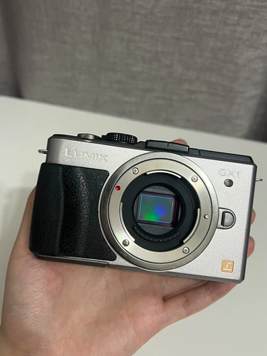 Panasonic DMC-GX1 16MP Mirrorless Camera Body with Accessories