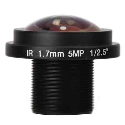 New Board 5mp 1.7mm 170°Wide Angle LENS Security Fisheye View For CCTV Camer SET