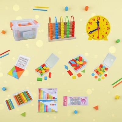 Frühes Lernen Mathe Spielzeug Set buntes Design für Klassenzimmer, Schüler