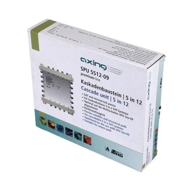 Axing SPU 5512-09 Kaskadenbaustein 5 in 12 premium-line