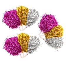 9 Pcs Cheering Pompoms Cheerleader for Women Cheerleading Decorations