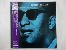 Sonny Rollins A Night At The "Village ~ Blue Note K18P-9278 Japan   LP OBI