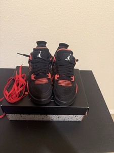 jordan 4 red thunder resell price