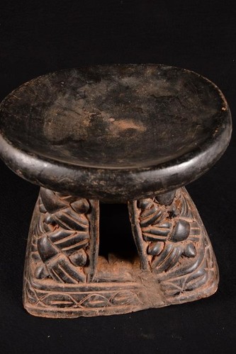 A Primitive African Bamun Stool Cameroon Antique 288 - Picture 2 of 6