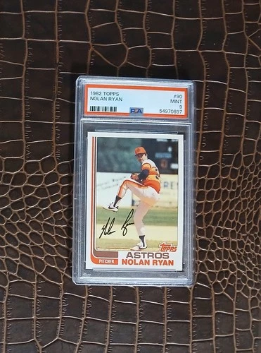 1982 Topps #90 Nolan RYAN🏆PSA 9🏆"Strikeout King"🎈