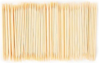 Premium 600-Count Double-Point Bamboo Toothpicks for Food & Teeth