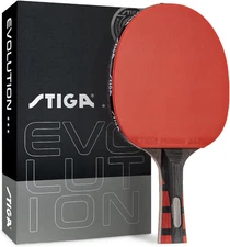 Evolution Performance Ping Pong Paddle - 6-Ply Light Blade - 2Mm Tournament-Appr