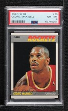 1987-88 Fleer Cedric Maxwell #70 PSA 8 06xp