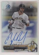 2017 Bowman Draft Chrome Pick Refractor 212/499 Dylan Busby #CDA-DB Auto k0w