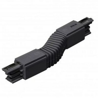 Nordic Aluminium XTS23-2 - Black Flexible Connector For 3 Lighting Rails