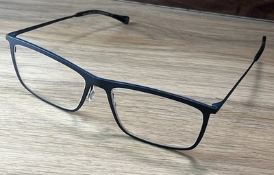 Genuine Bellinger Denmark 5913 C. 7240 Blue Titanium Eyeglasses Frames 58-16-145