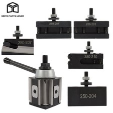6 Pack BXA 250-200 Quick Change Tool Post Set Workshop Lathe Equipment