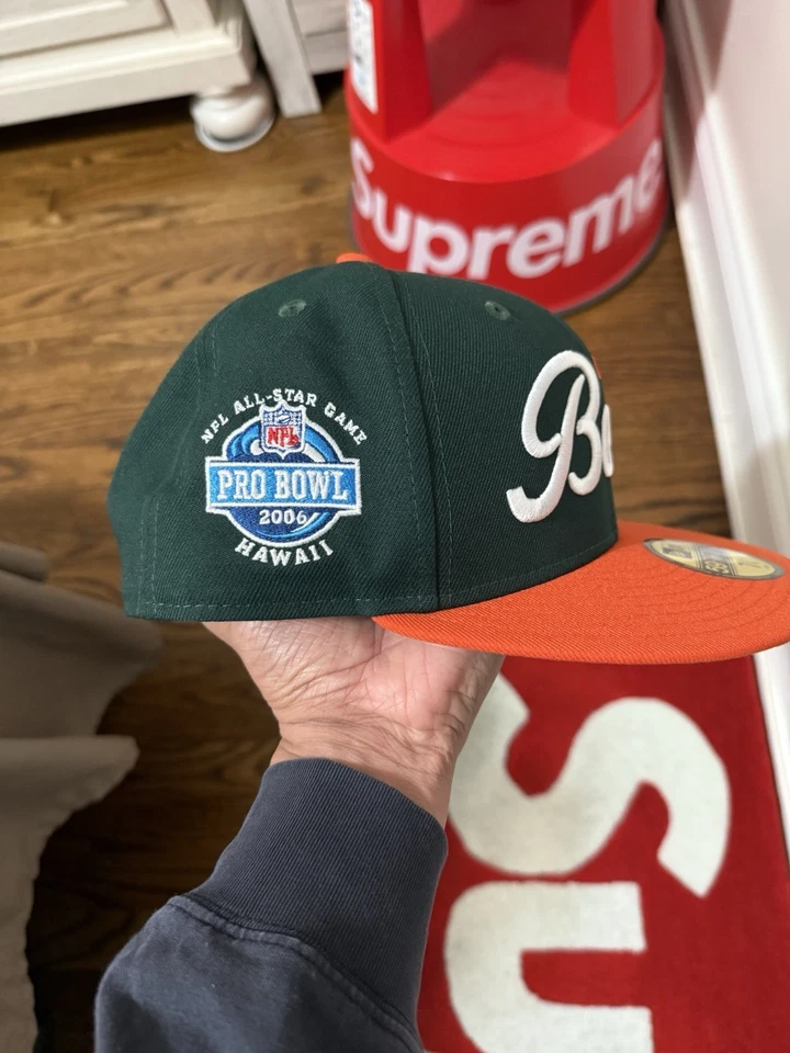 New Era Chicago Bears Fitted Cap Embroidered Size 7 3/8 - Image 2 of 4