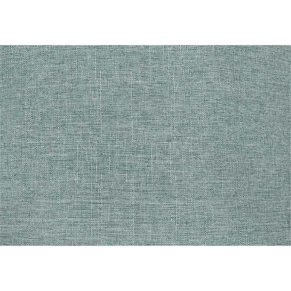 Convenience Concepts Designs4Comfort Round Shoe Ottoman in Green Fabric - Image 4 of 4