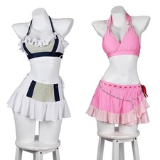 Game Aerith Gainsborough Tifa Lockhart Final Fantasy VII Cosplay Costume Bikinis