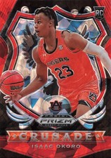 2020-21 Panini Prizm Draft Picks - Crusade Isaac Okoro #84 Red Ice Prizm (RC)