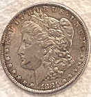 1881 O Morgan circulated with decent features XF maybe?  Sigma test authentic