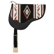 21" x 35" Wool Blanket Top Bareback Horse Saddle Pad, Shock Absorbing Western...