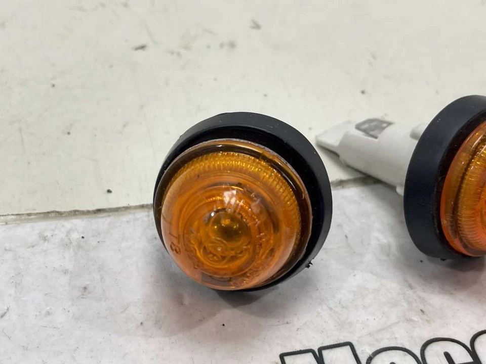 COPPIA FRECCE INDICATORI DI DIREZIONE LATERALI NUOVI ORGINALI OLSA FIAT X1/9 ... Foto 2 de 4