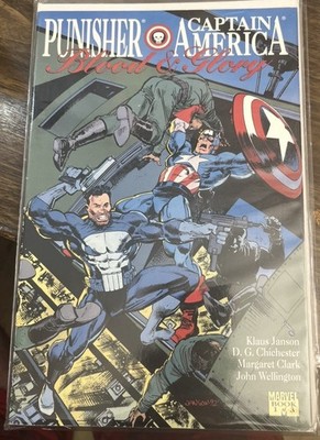 3 Set - Punisher - Captain America Blood & Glory 