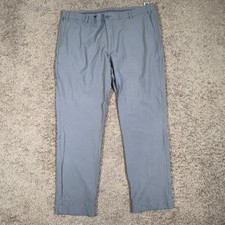 Vineyard Vines Stillwater Golf Pants Mens 40x30 Gray Performance Stretch