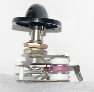 KST218R Stufenlose Thermostat Regler 2 Pin Backofen Beuler Fritteuse 250V 10A