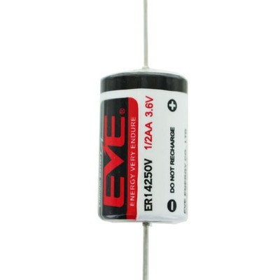 EVE ER14250P Lithium Batterie mit axialem Drahtanschluss