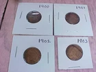 Estate LOT 41 INDIAN HEAD Small Cent Pennies Penny 1880-1909