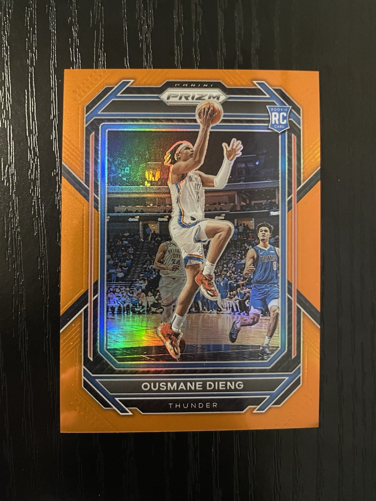 2022-23 Panini Prizm - Ousmane Dieng #224 Orange Prizm /49 (RC)
