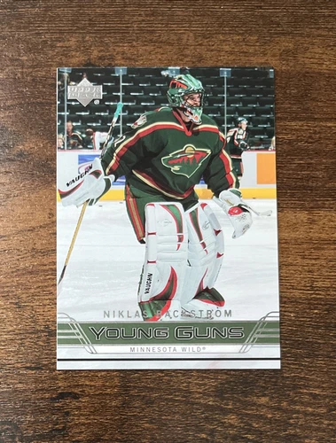 2006-07 Upper Deck Young Guns Niklas Backstrom Rookie #220 Minnesota Wild RC