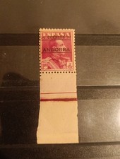 Timbre Andorre Yt 11 ** A Dentelé 12x11.5 Ref13144